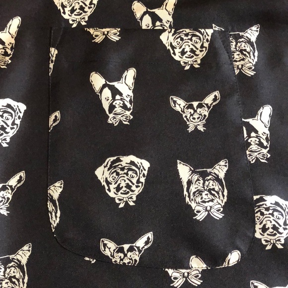 🟠 Maeve 🟠 silk puppy monogram mini dress - Picture 5 of 9